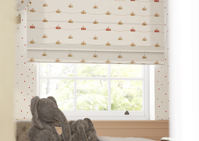 May Day, Big Top Spice - Twist&Fit Roman Blind - Image 5